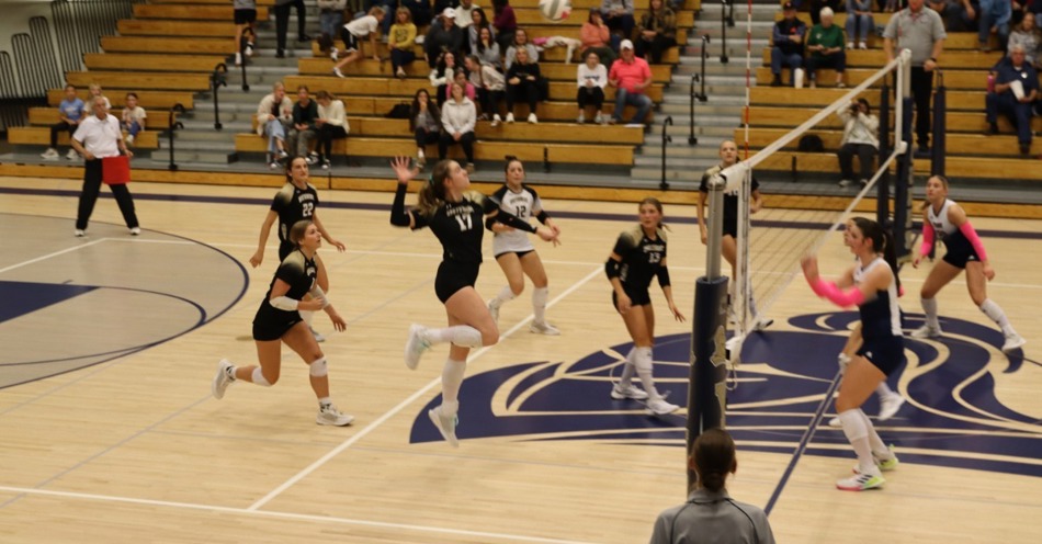 Northwest Volleyball Hangs On In Five At York 