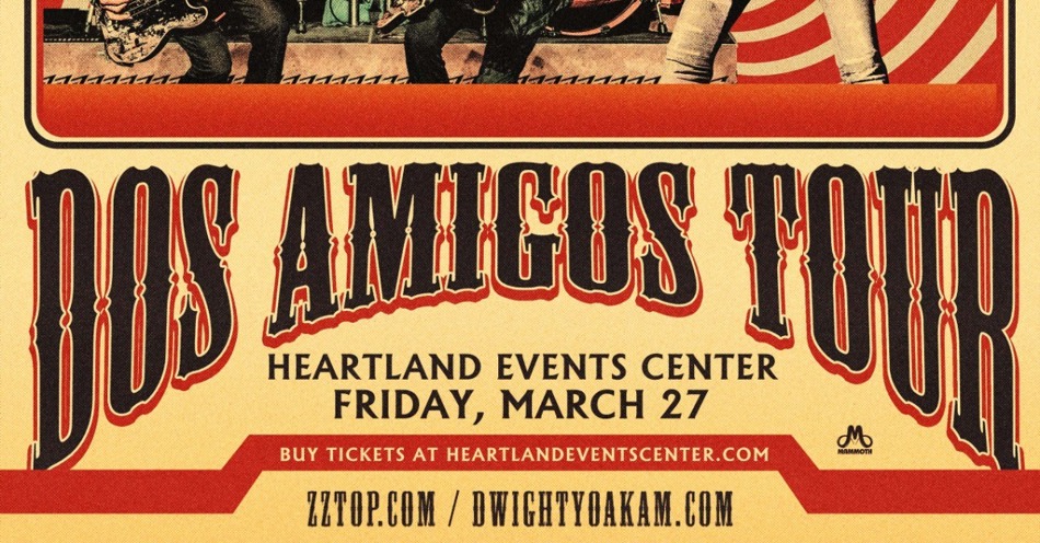 Dwight Yoakam and ZZ Top to Rock the Heartland Events Center