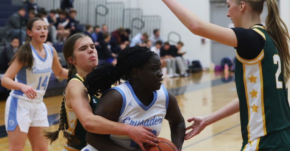 GICC Basketball Teams Split With Kearney Catholic Friday Night 