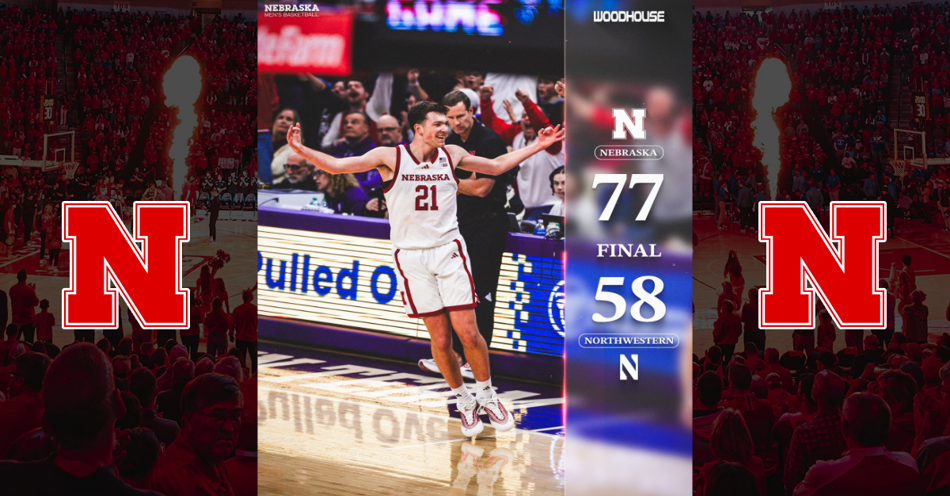 Huskers Move to 18-0 With Win at Northwestern