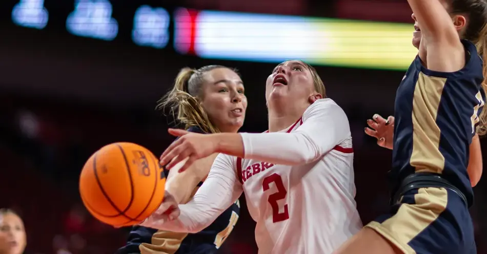 Huskers Overcome by Ducks Down Stretch
