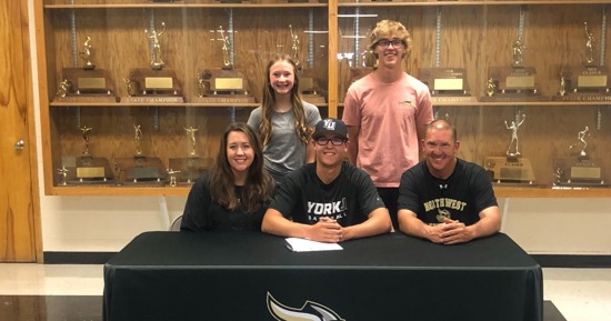 Mader Signs With York College Baseball
