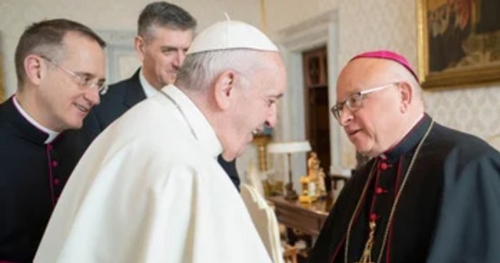 Local Bishop Reacts to the death of Pope Francis