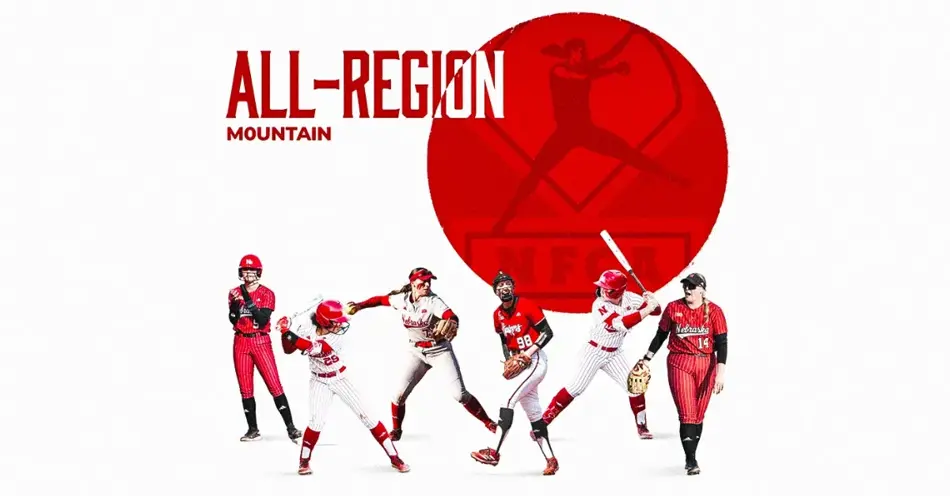 Six Huskers Named to All-Region Teams