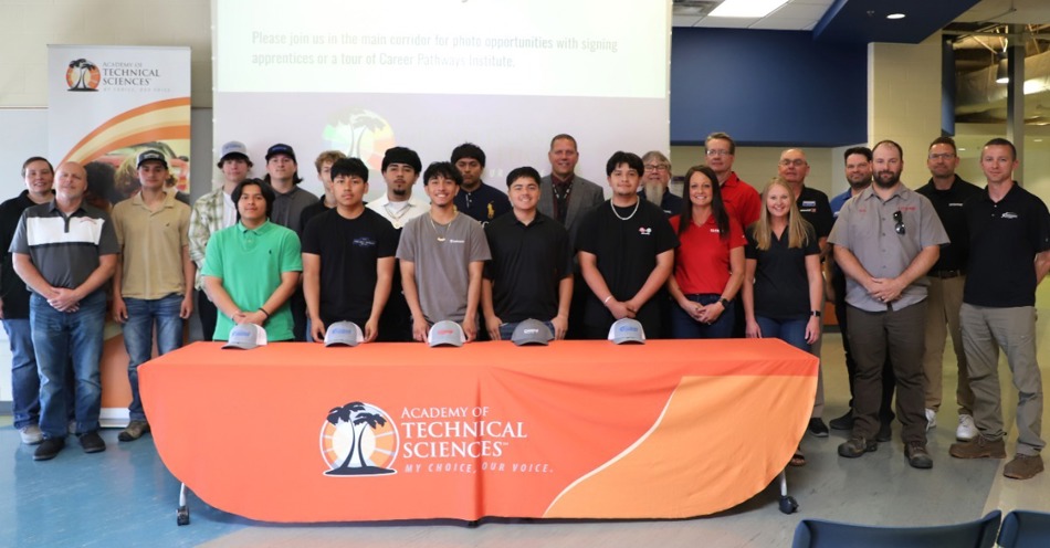 11 GISH Students Sign for Registered Apprenticeships in the Technical Sciences