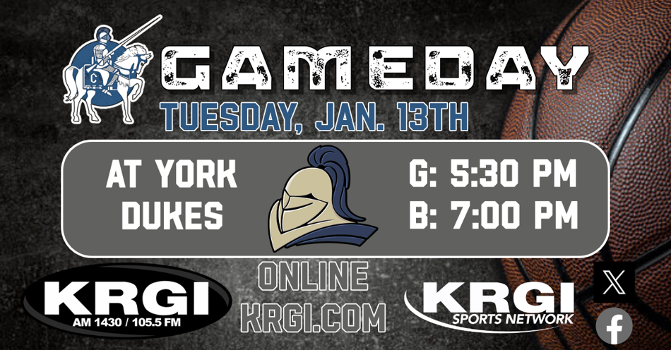 2026-01-13T17:30|York High School Vs Grand Island Central Catholic|HS Basketball - Girls|KRGI-AM