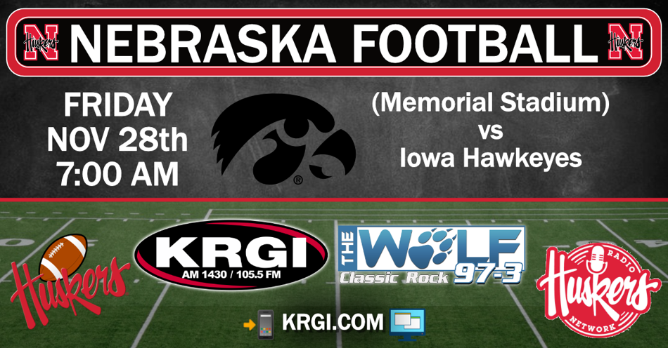 2025-11-28T07:00|Nebraska Vs Iowa|Husker Football|KRGI-AM